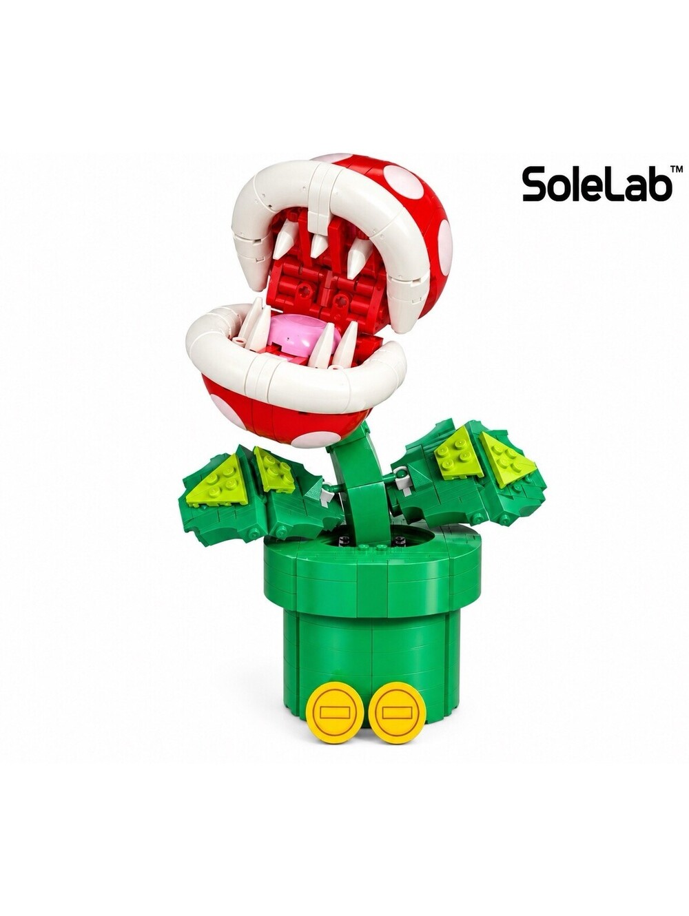 LEGO Super Mario Piranha Plant 71426 540pc Retired Complete Display Set + Coins
